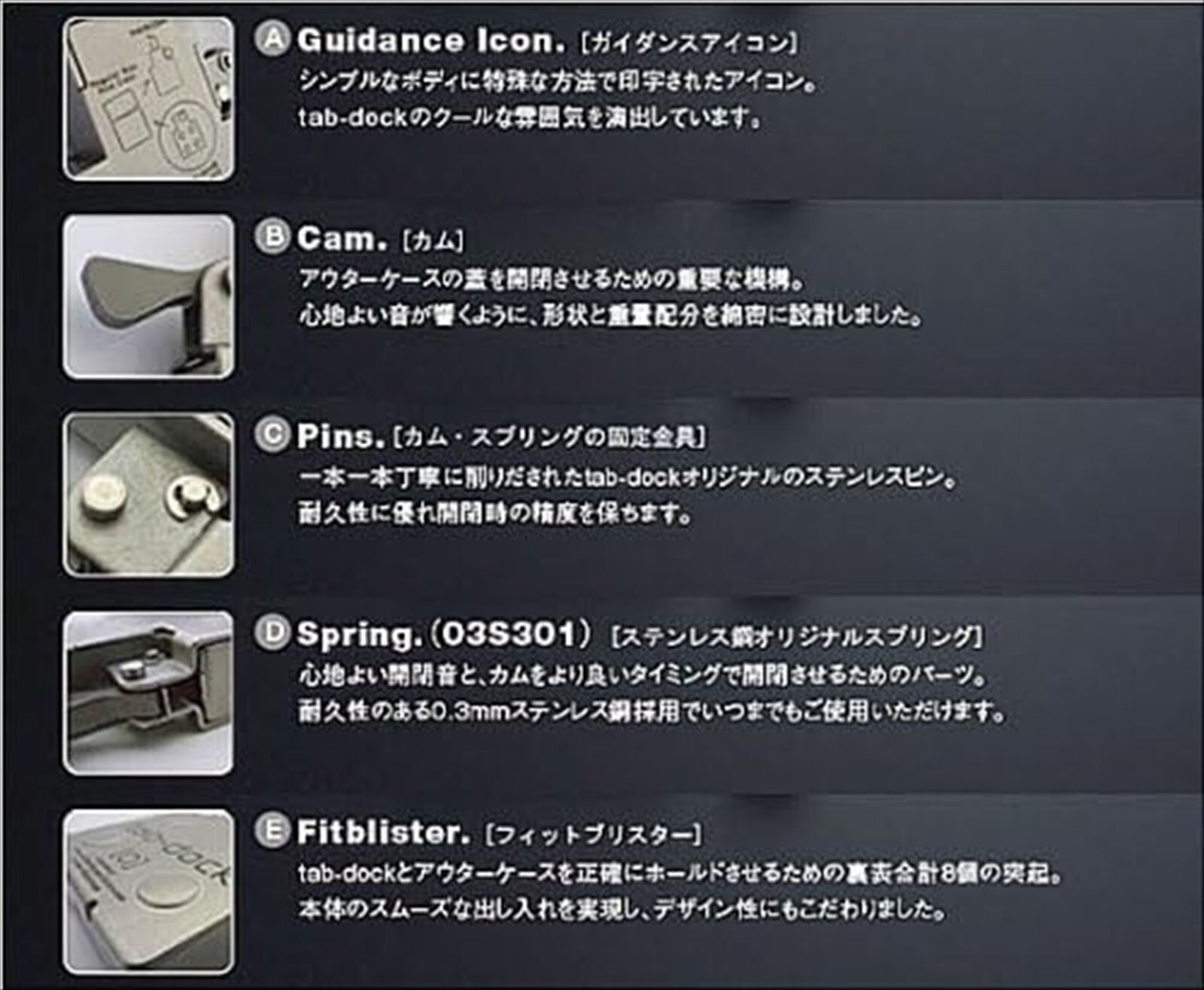 tab-dock Inner Replacement Type Frisk Tablet Case for Oil Lighters Zippo