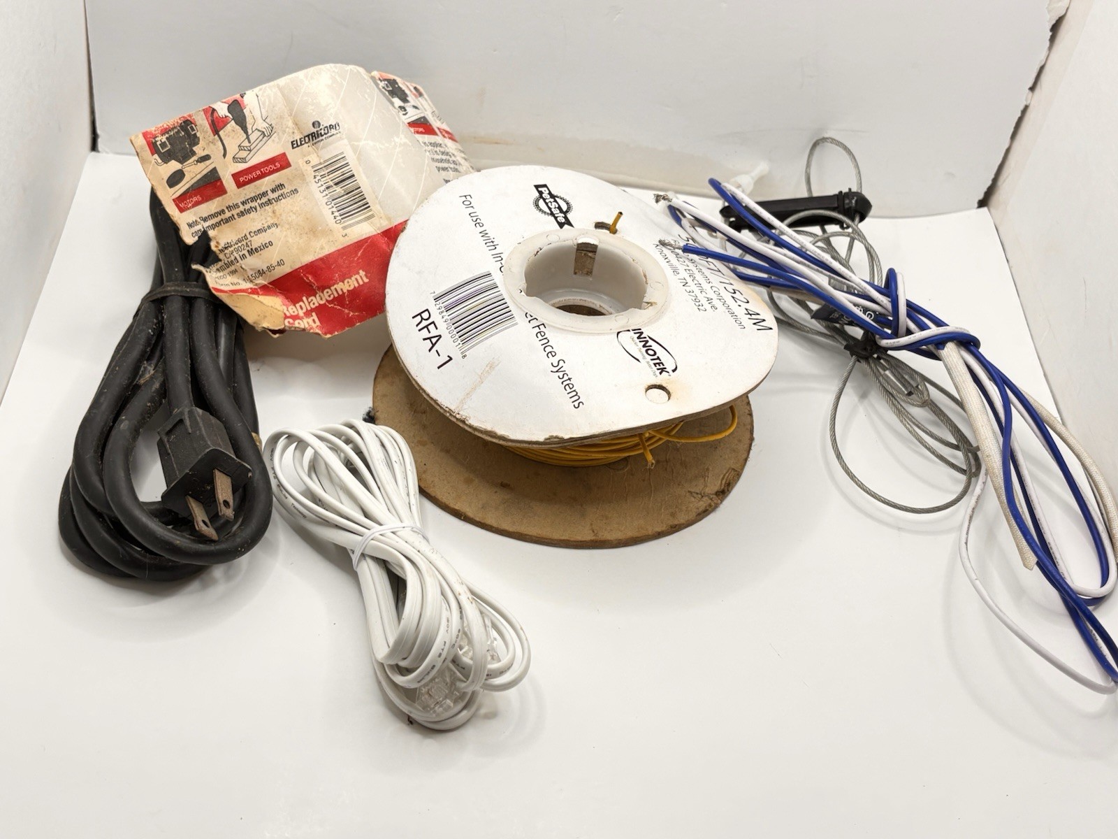 VTG Junk Lot Electrical Wire Lot Assorted Resellers Lot Radio Wire Copper Wire