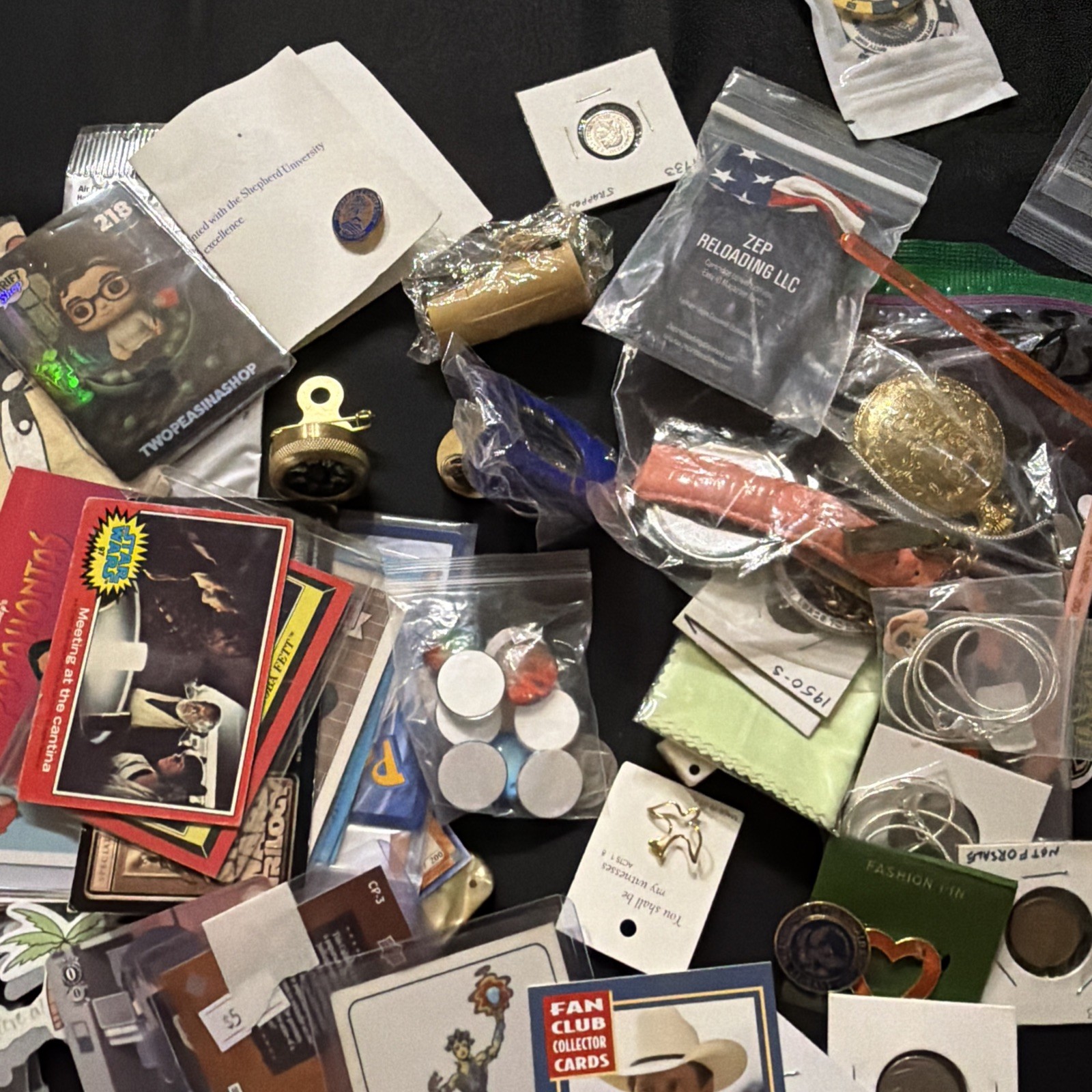 Vintage Grandpa and Grandma’s Junk Drawer Mixed Treasure Lot