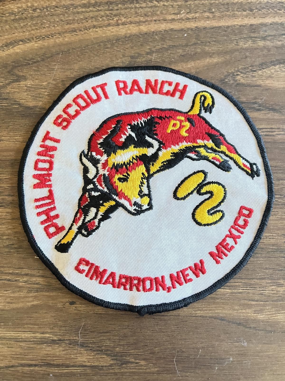 Philmont Scout Ranch Cimarron New Mexico Boy Scouts of America Jacket Patch