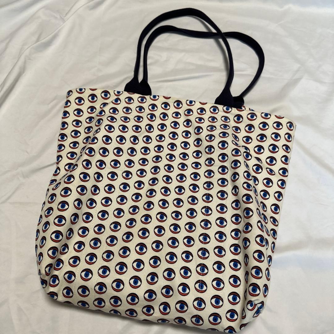 Rare Bohemians Tadanori Yokoo tote bag extremely rare eye monogram