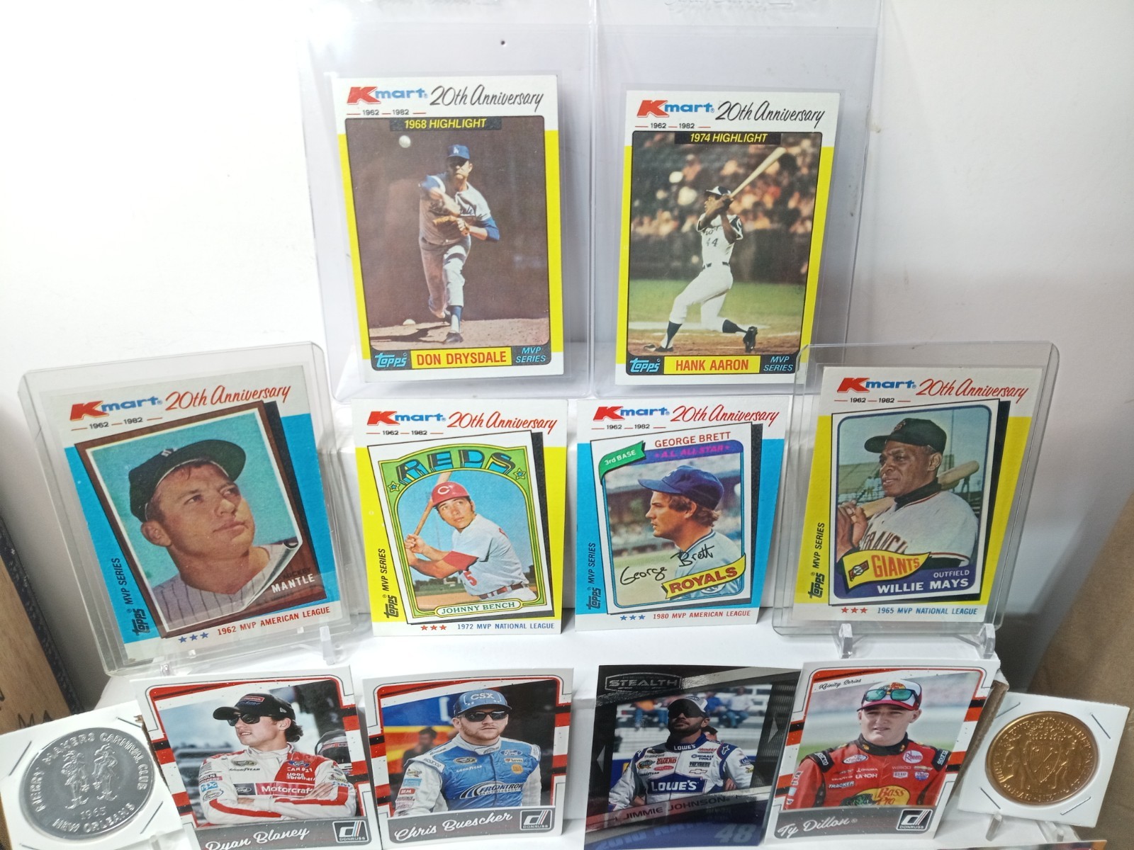 Cigar Box of NOT Junk Drawer Collectibles, Mickey Mantle, Misc, #C2