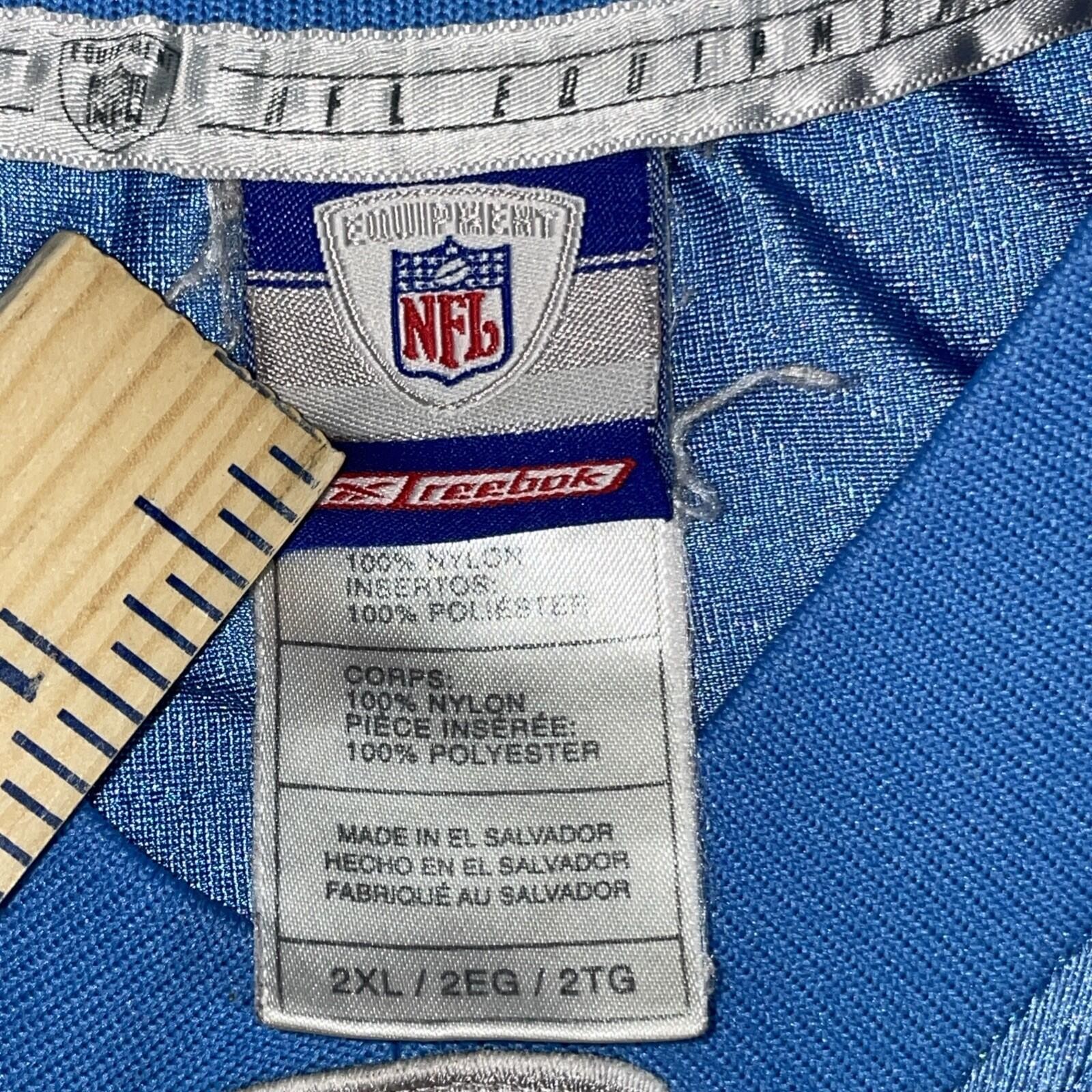LaDainian Tomlinson San Diego Chargers Powder Blue Jersey Reebok Mens 2XL *FLAW*
