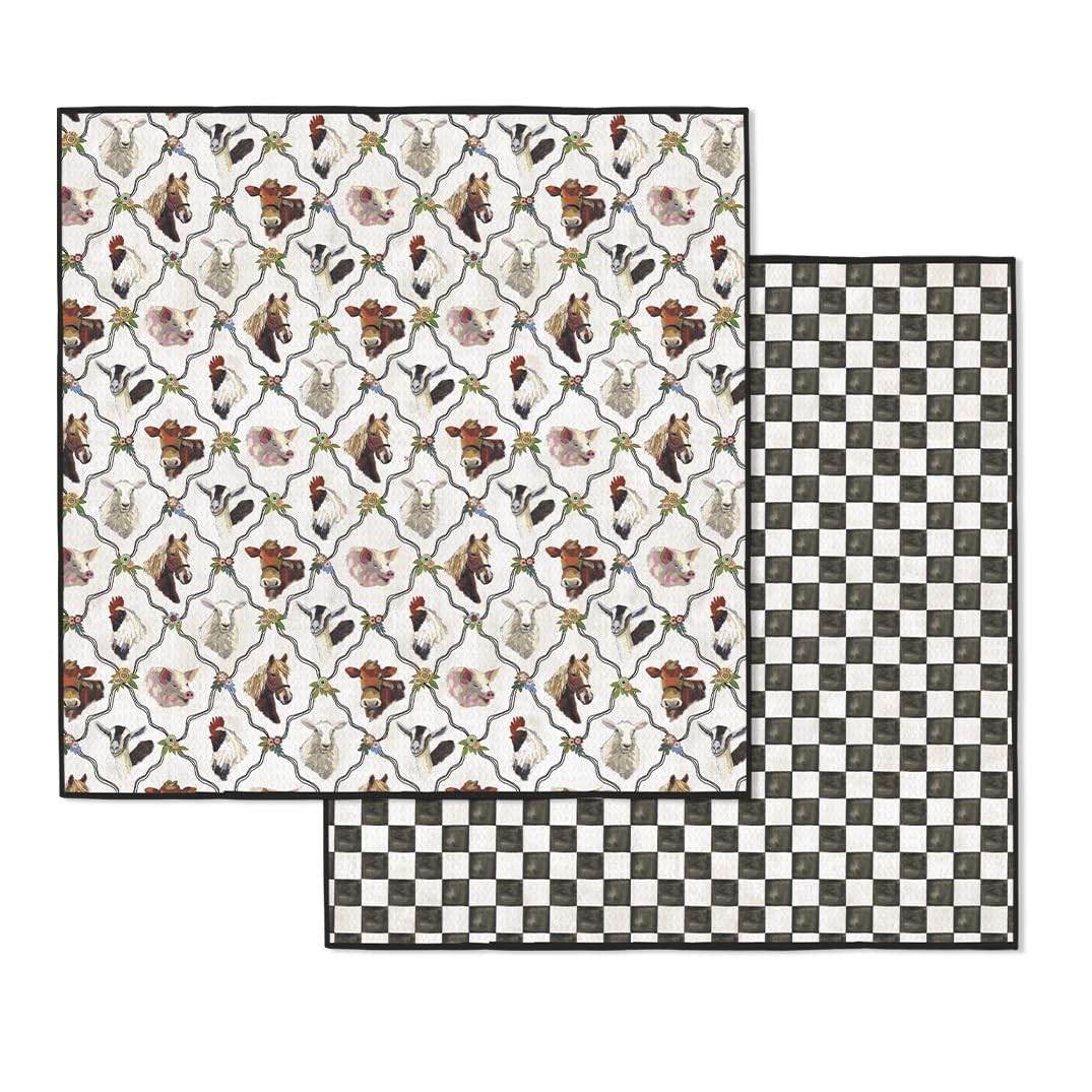 WerkShoppe at The Farm Dish Cloth Set
