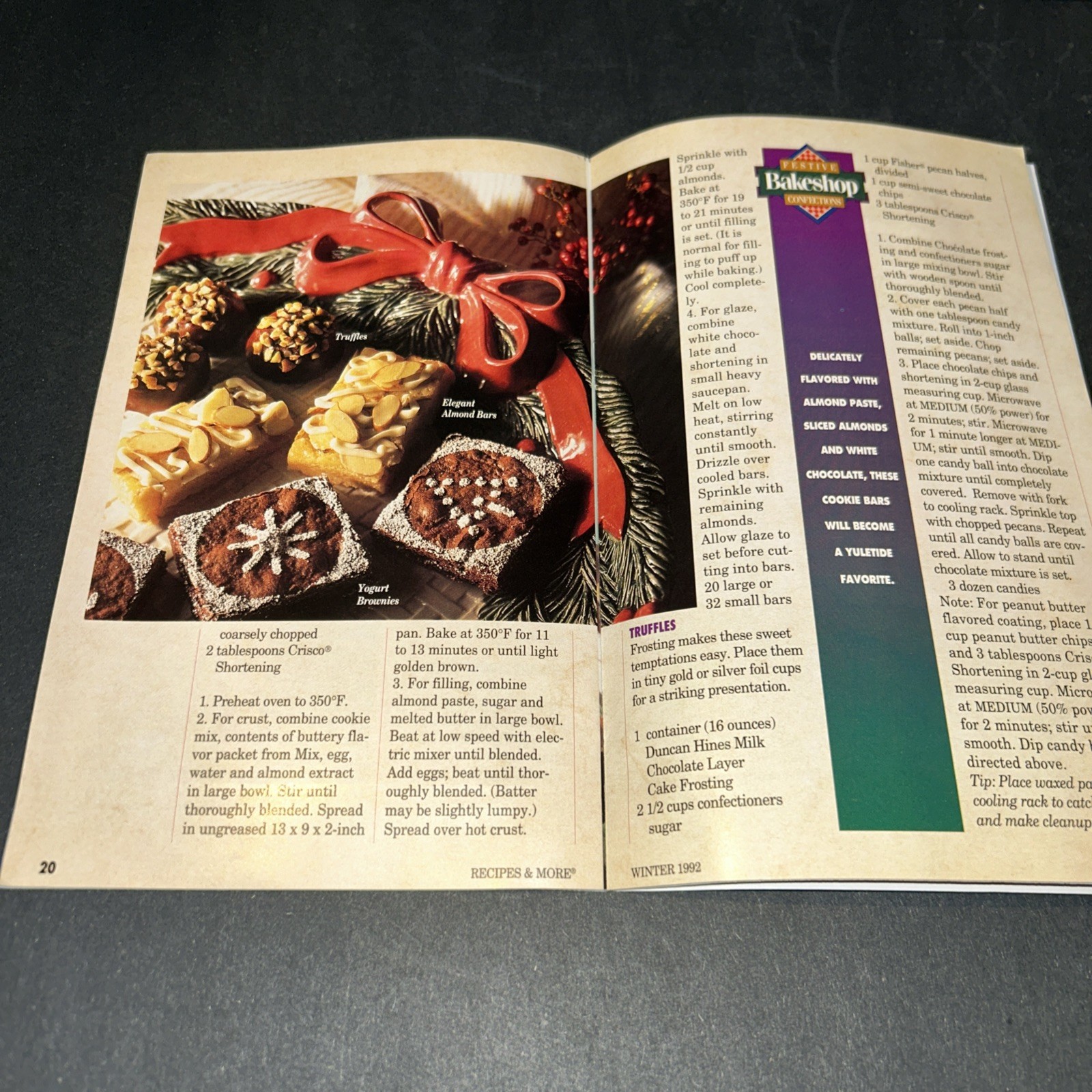 Lot of 7 Vintage Dessert Brochures and Recipes-Jello, Hershey’s, DHines, Eagle +