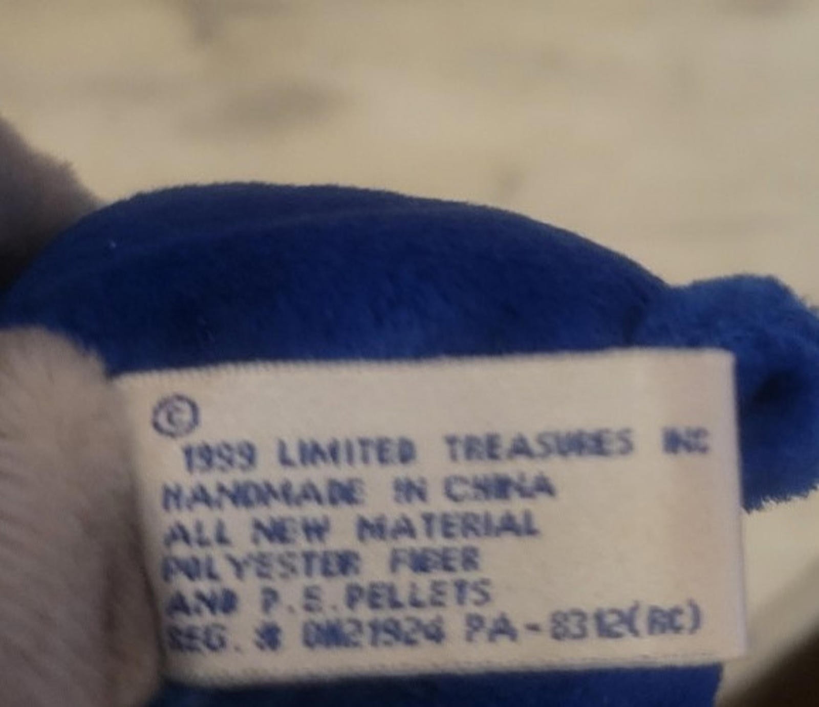 New England Patriots 1998 Drew Bledsoe Plush Bear