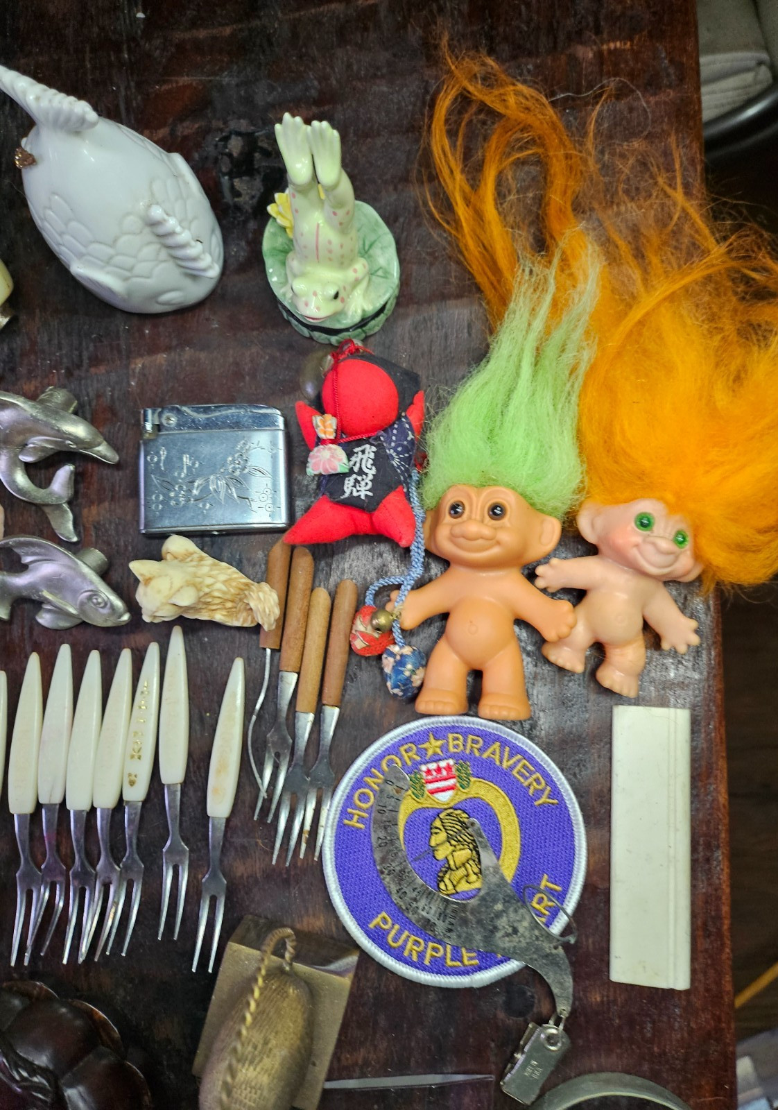 PREMIUM JUNK DRAWER Lot Trinket Smalls Vintage Knick Knacks Resale Tchotchkes