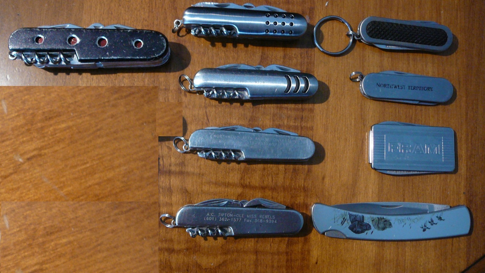 9 Items, Pocket Knife Collection, Lot