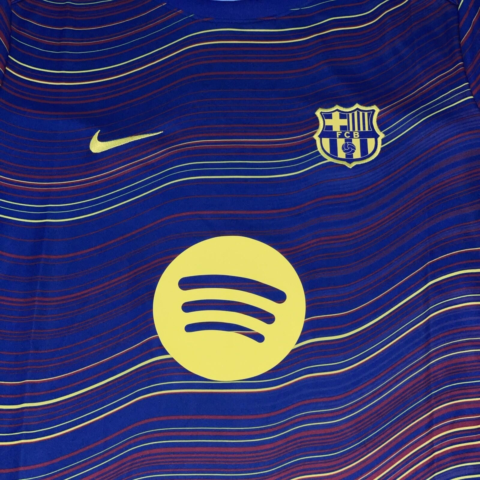 AUTHENTIC Nike FC Barcelona Academy Pro Home Pre-Match Top Size Men’s Large NWT
