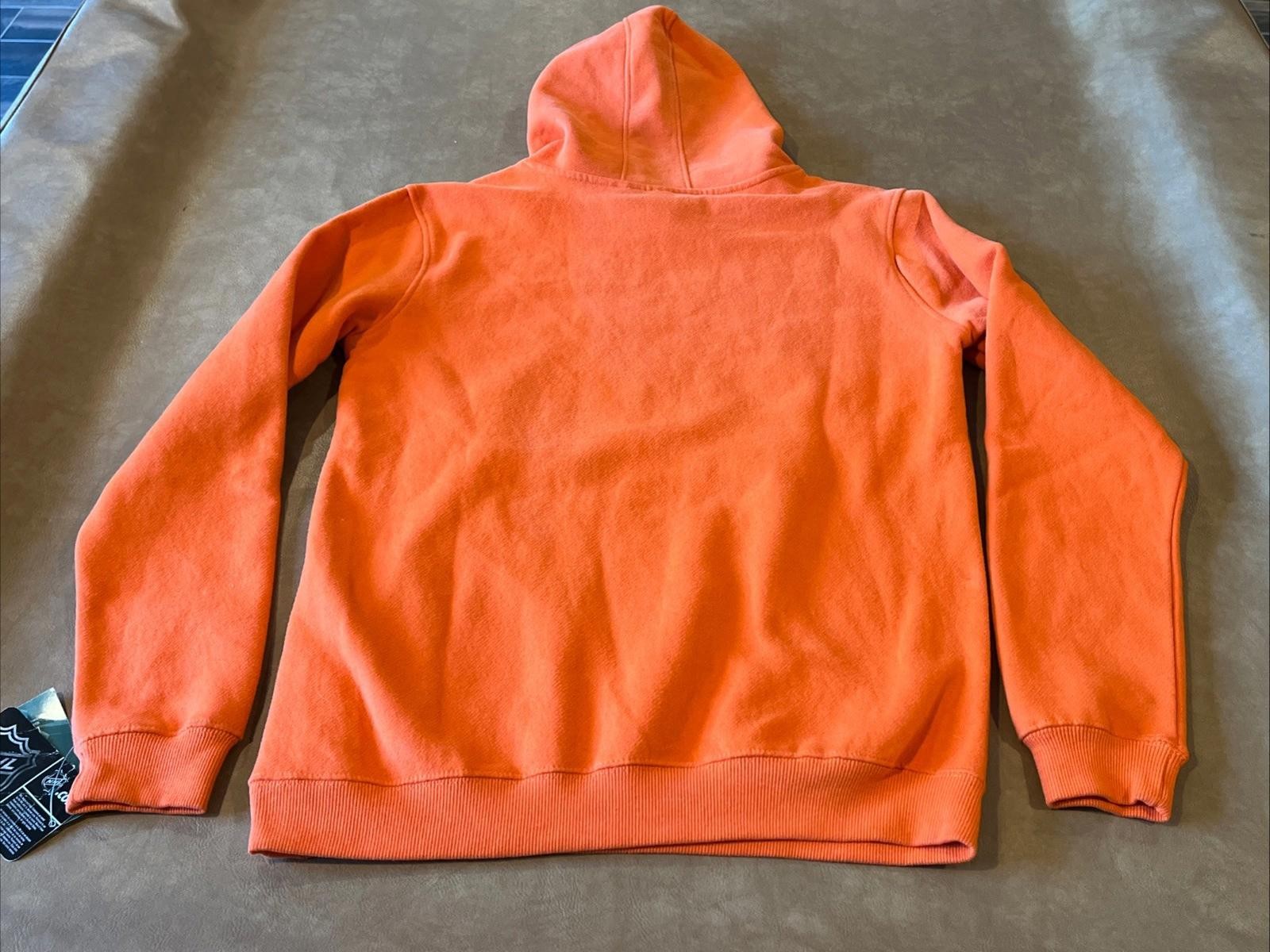Philadelphia Flyers Reebok Center Ice Collection Orange Hoodie (Youth XL) NWT