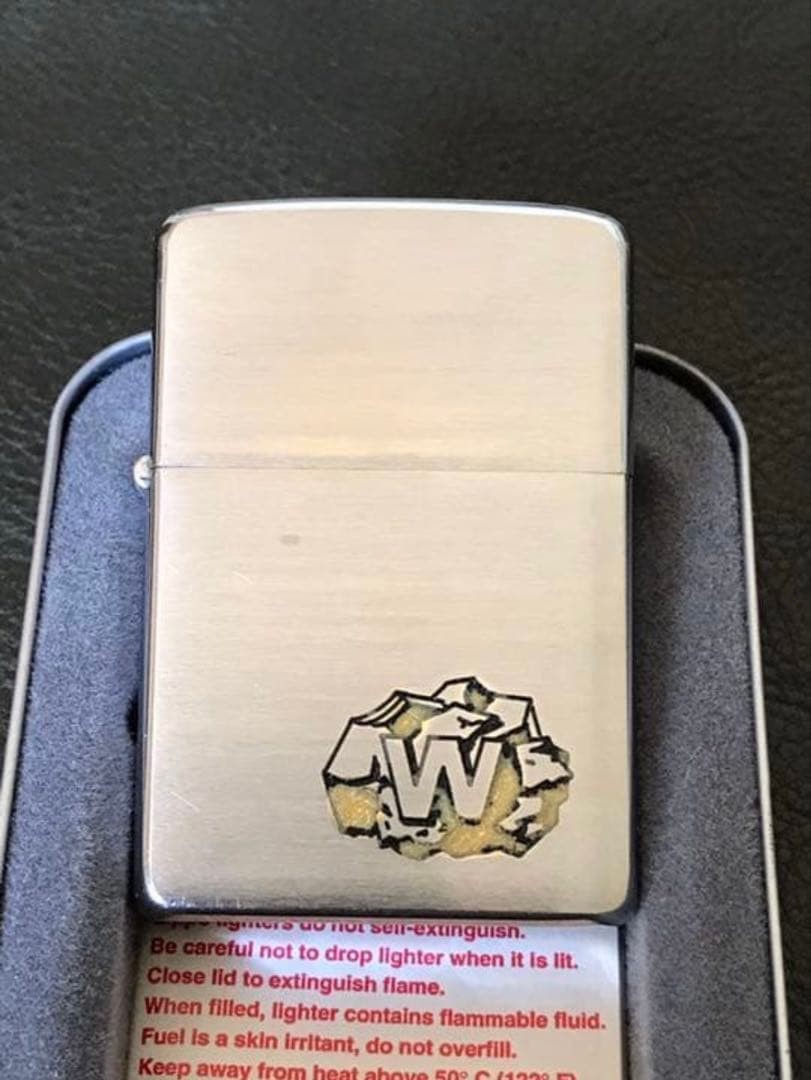 Zippo Zippo Corporate Vintage Logo Etching Made in 1956