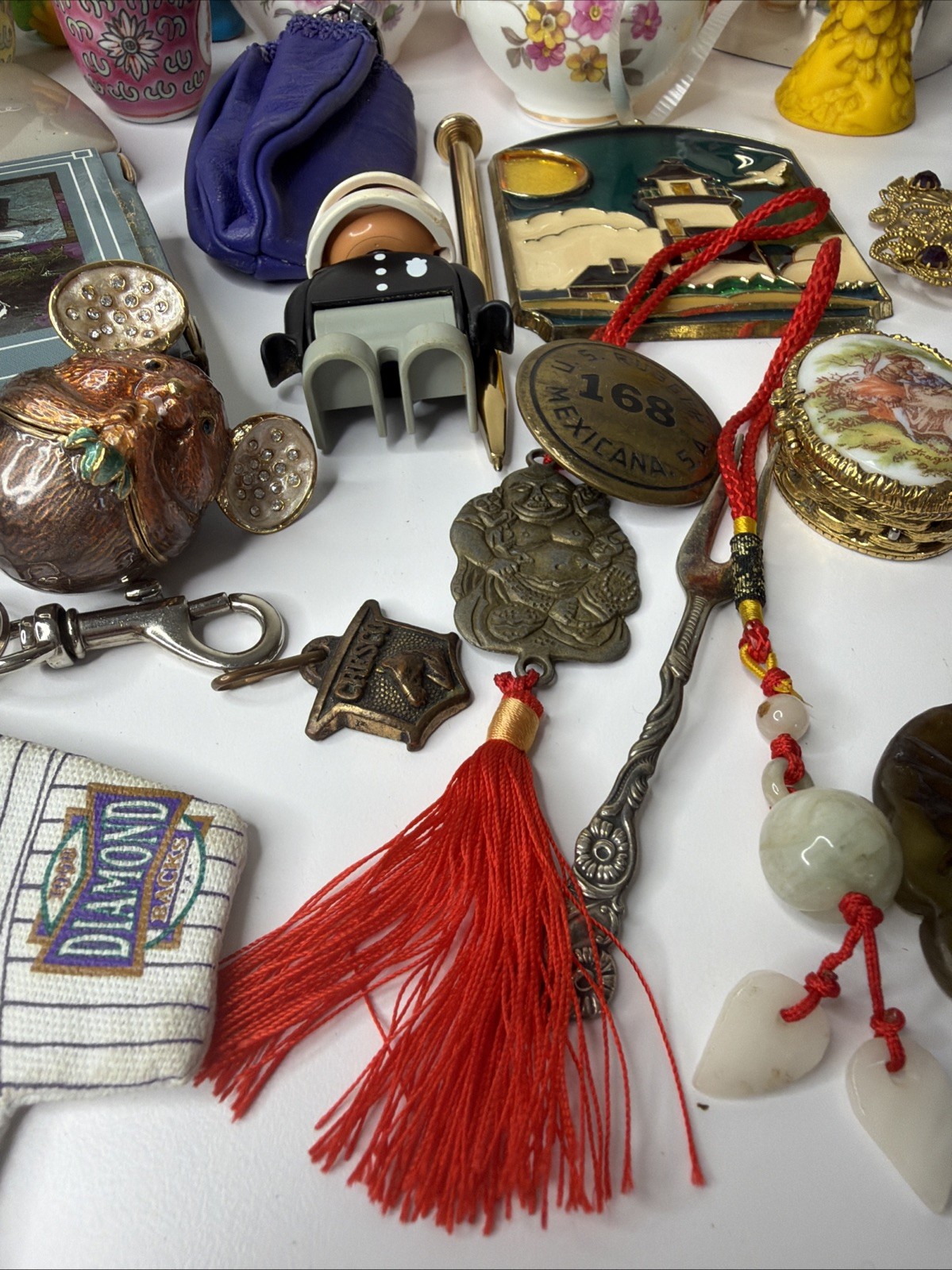 35 Pieces Assortment Vintage Lot Collectible Items Junk Drawer Lot