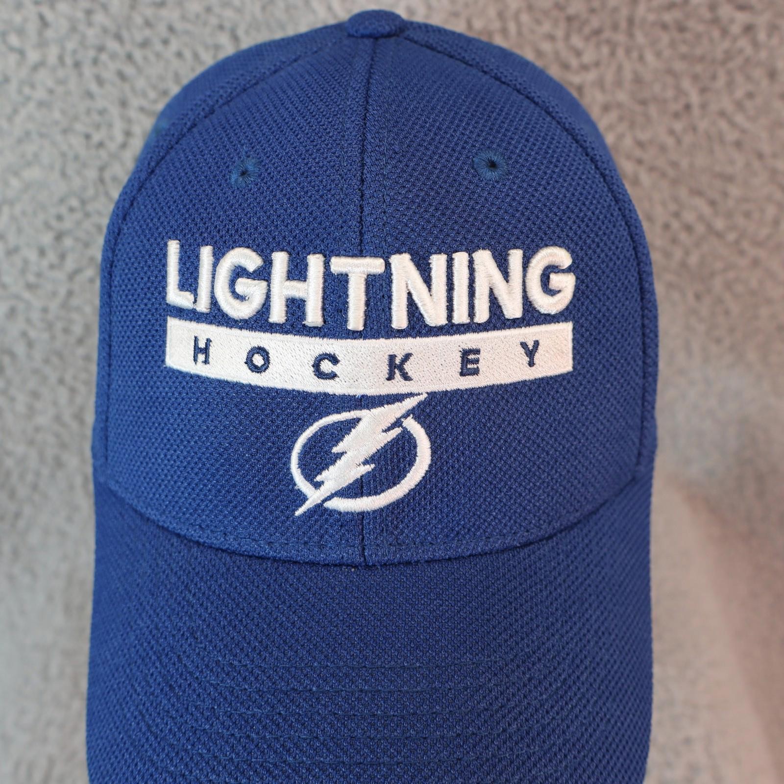 Adidas Lightning Hockey Stanley Cup Playoff NHL 2018 Cap Hat
