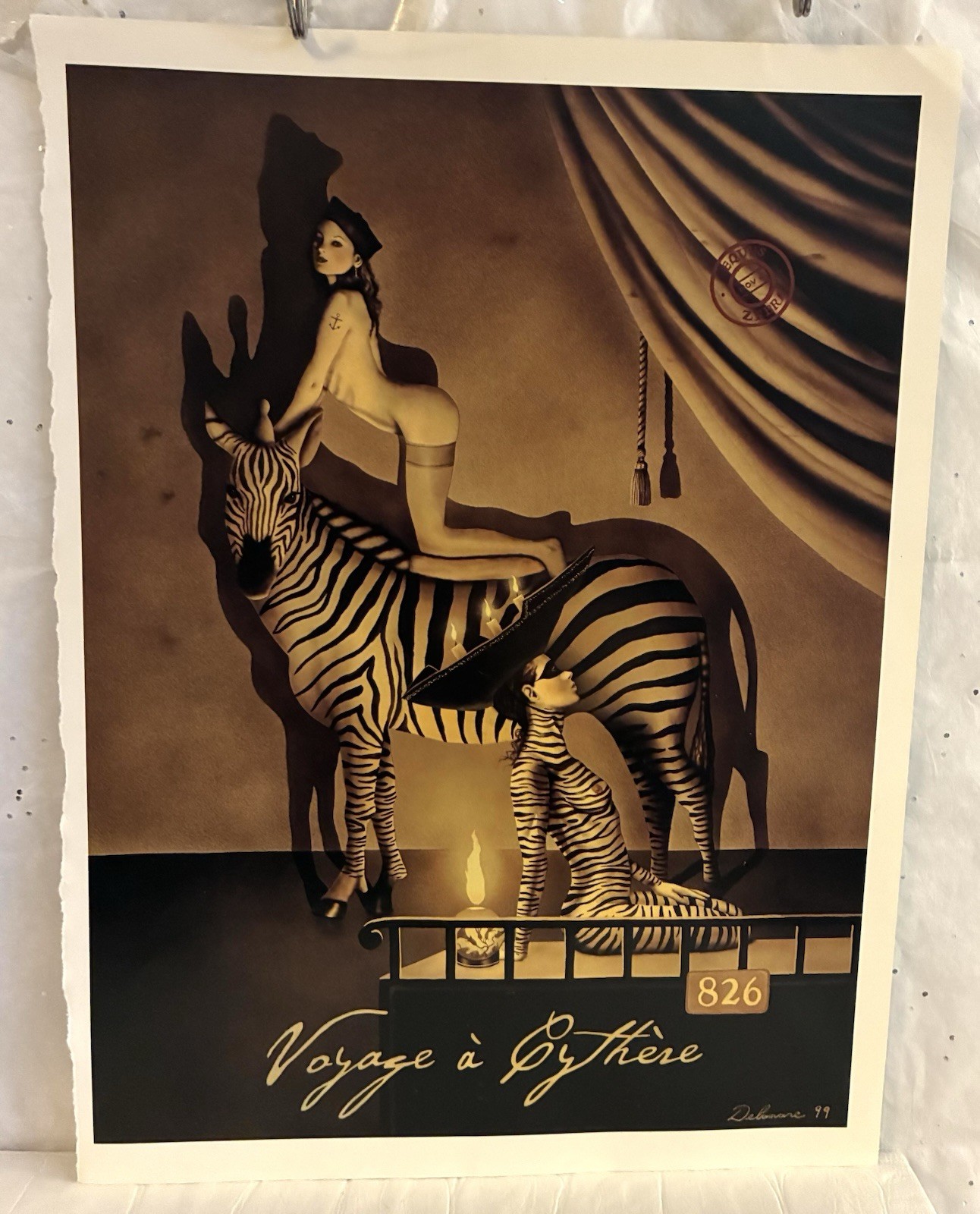 Zebra Book Page Trinkets Charms Ephemera Junk Drawer Surreal Art Lot 40+ Pcs