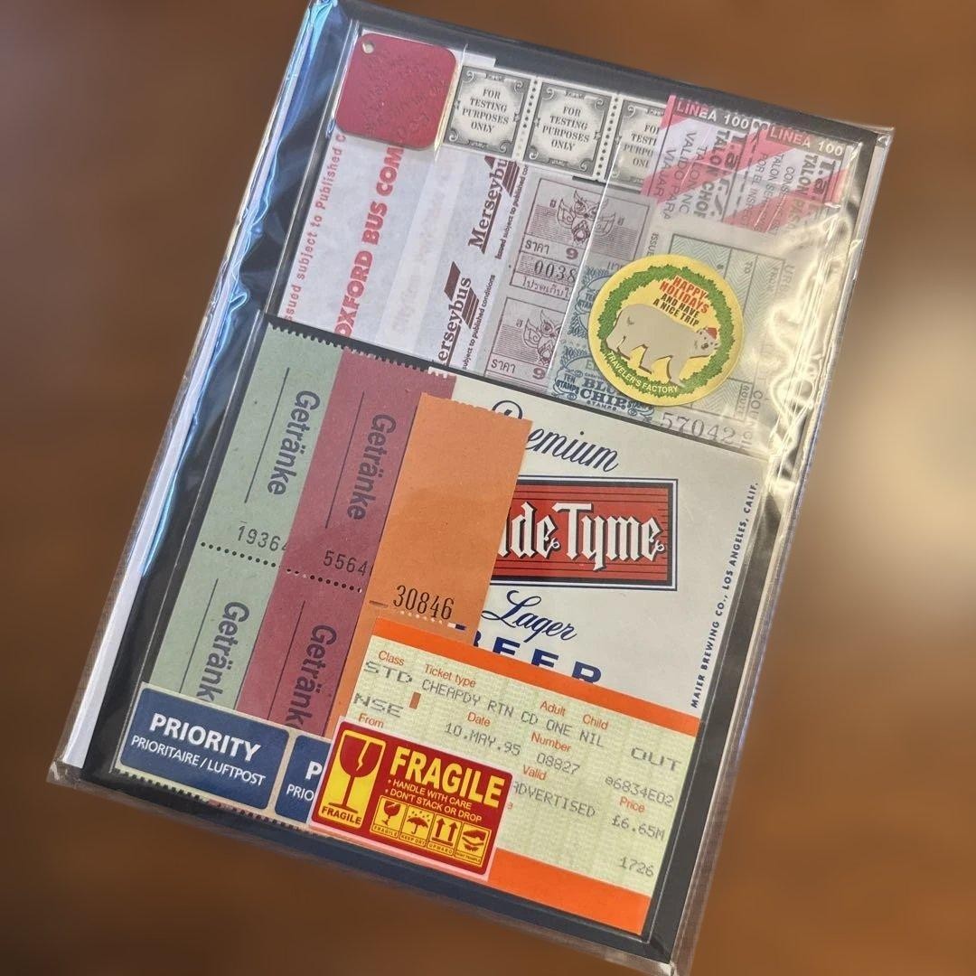 2024 Limited Traveler’s Factory Assorted Paper Gift Set with Stickers Notebook