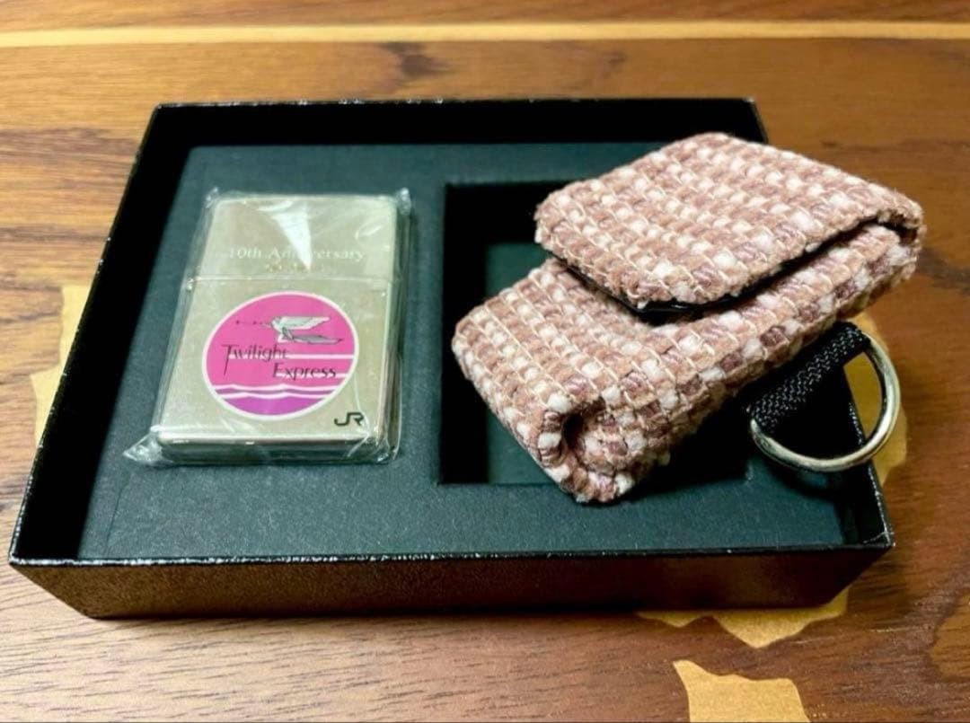 Zippo Twilight Express 10th Anniversary Set Serial No. 1999 Unused