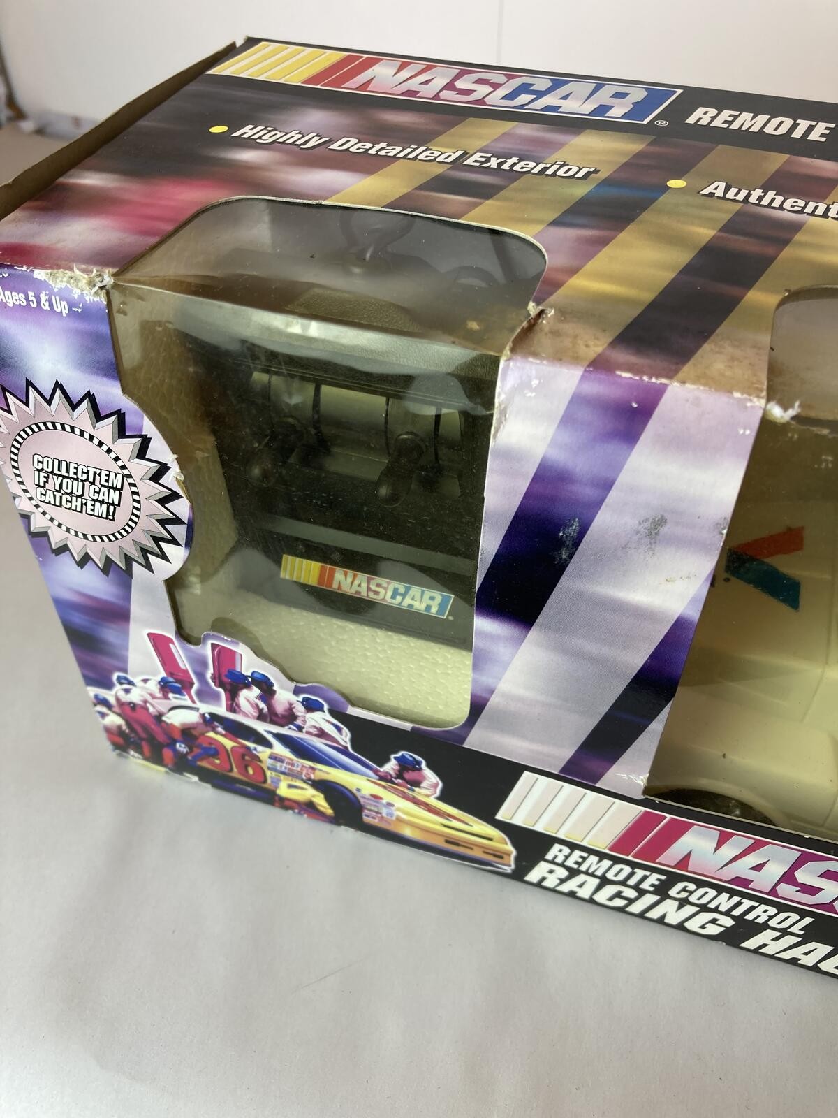 NASCAR Valvoline Radio-Control Racing Hauler Trailer in Box