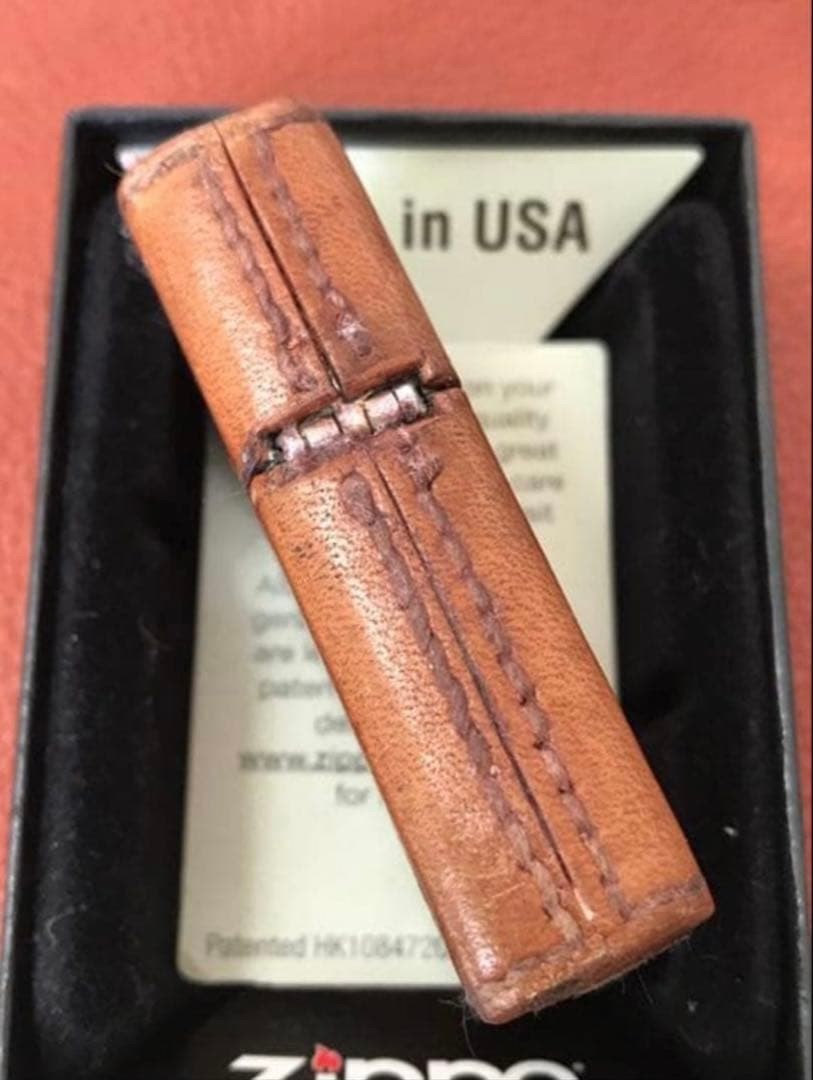 Zippo TADY & KING (Gorose inheritance) Wolf leather wrapped 2001 rare item