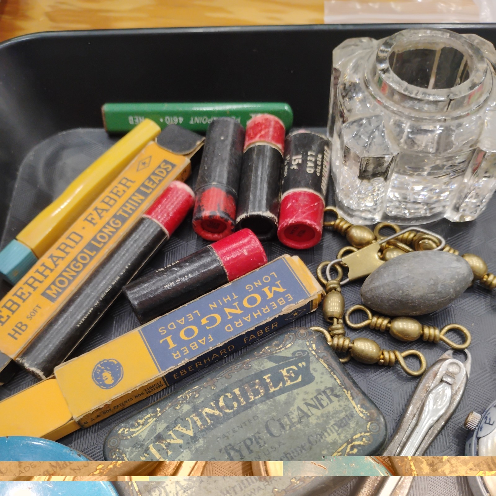 Grandpa’s Junk Drawer Knife , key chains, Watch, Pins, office, bottle openers +