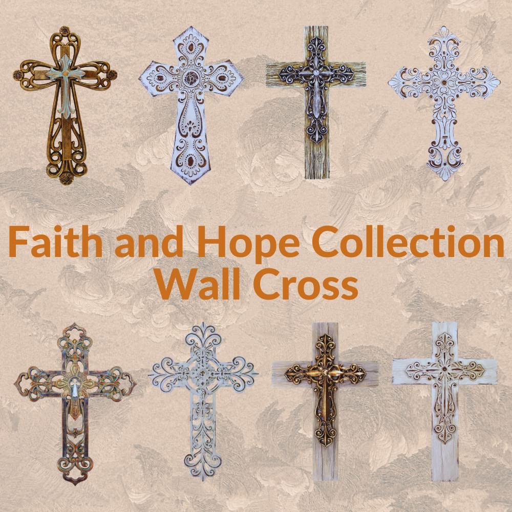 Comfy Hour Faith and Hope Collection Classic Layered Hollow Out Wall Decoration