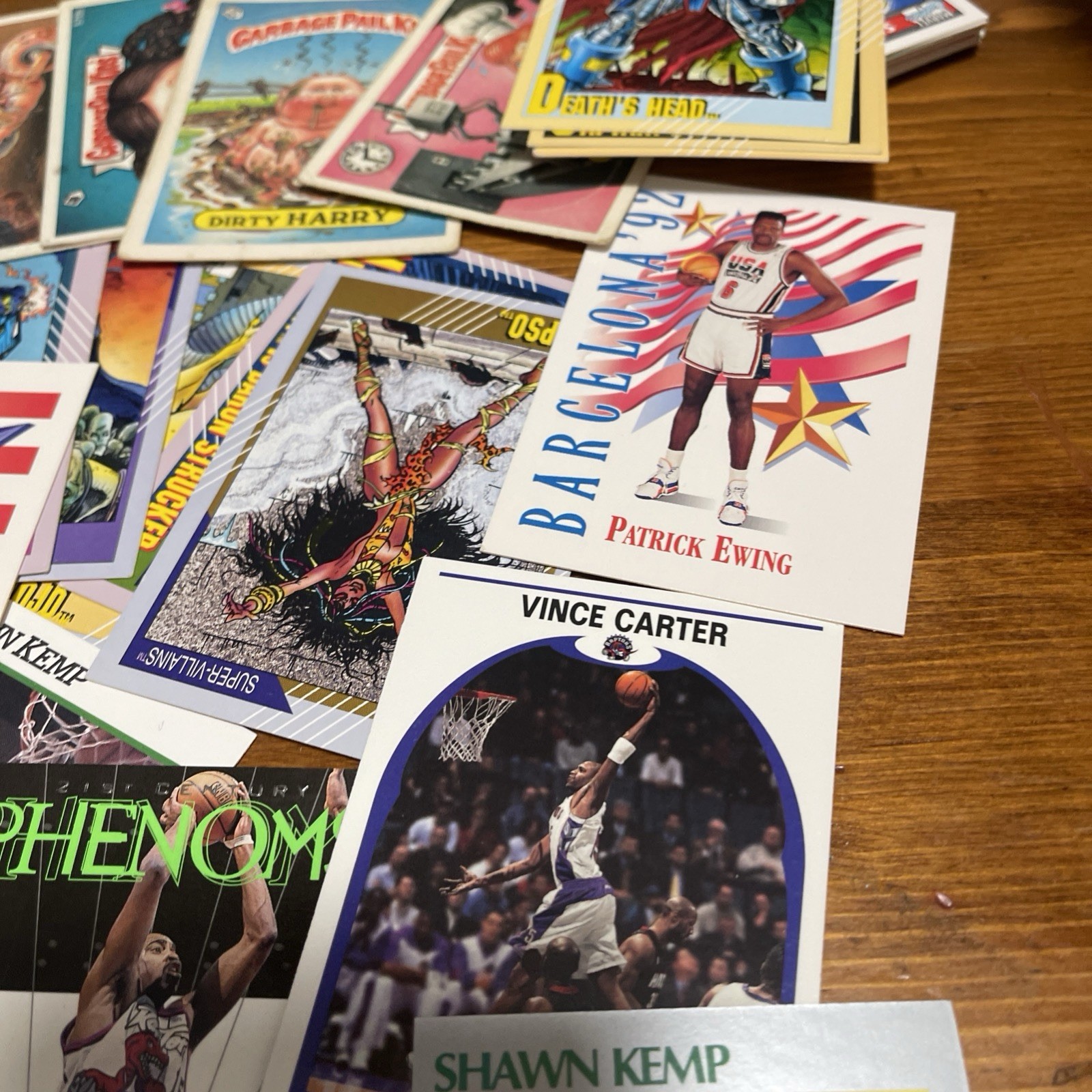 Vintage Junk Drawer Lot – Toys, Cards, GPK, Keychains, Watches, Jewelry, Phone