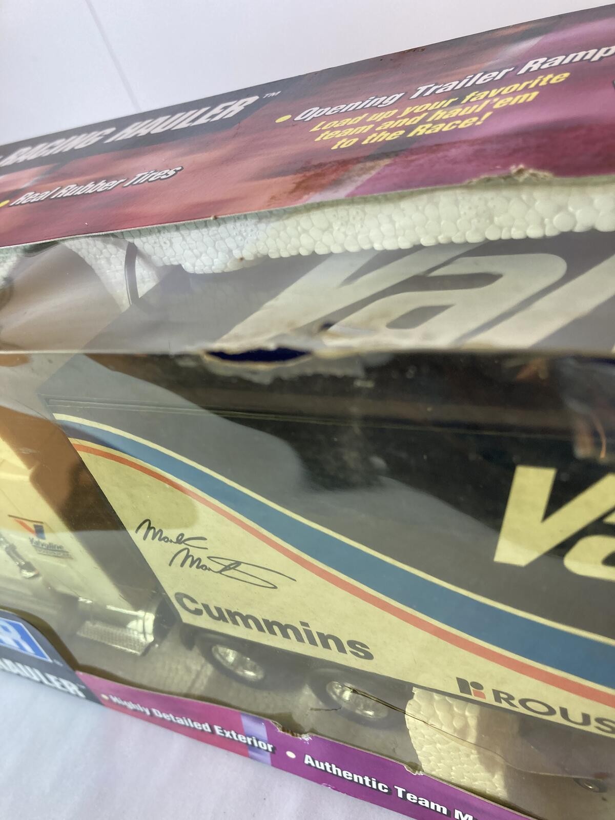 NASCAR Valvoline Radio-Control Racing Hauler Trailer in Box