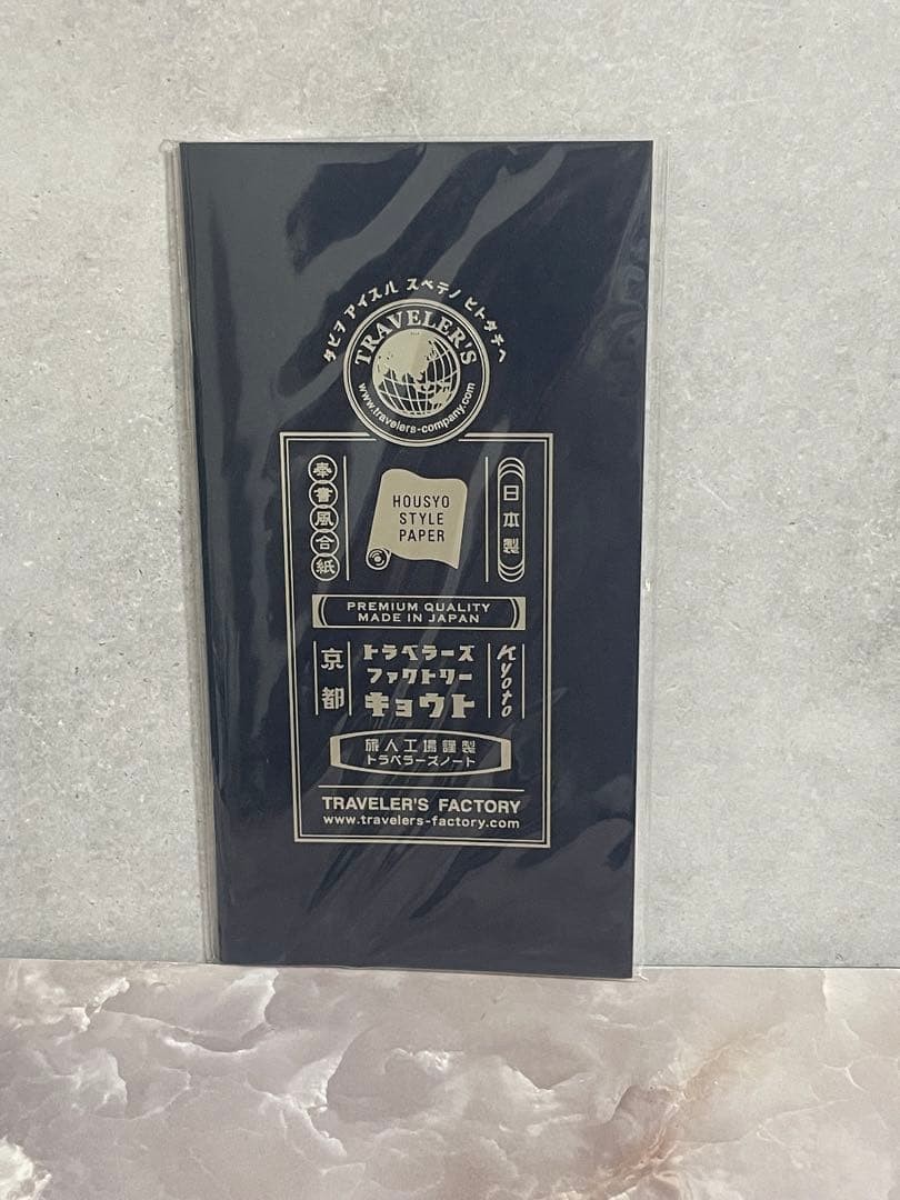 TRAVELER’S FACTORY Kyoto limited notebook refill