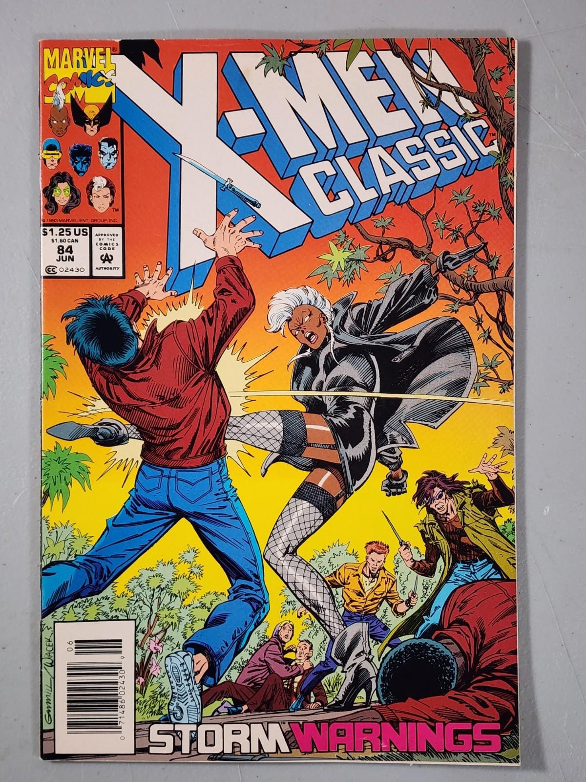 X-Men Classic #84 & 85 VF+ Newsstand 1993 Marvel Comics