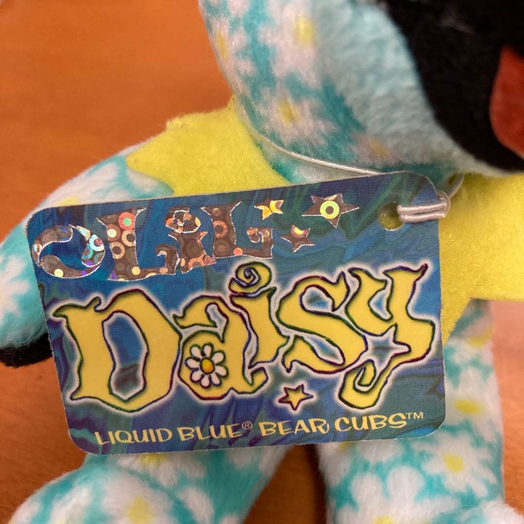 Grateful Dead Bean Bear Lil Daisy Mini Plush Doll 5.1 in Rock Band Mascot
