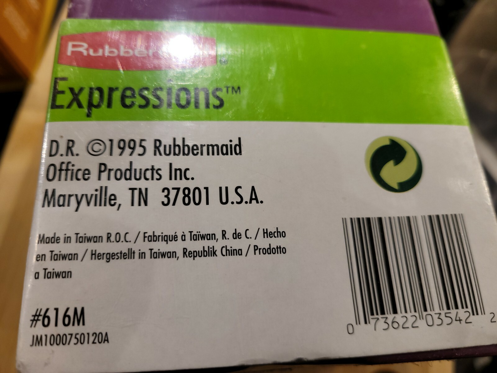 5-Pack Rubbermaid Expressions Diskette Travel Packs for 3.5” Diskettes #616m DS1