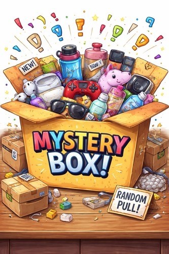 Large mystery box of liquidated merchandise from brand name sellers.
