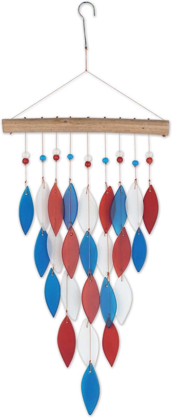 Sunset Vista Designs Wind Chimes – Patriotic Arrow Falls Wind Chime, 25.5″ Long