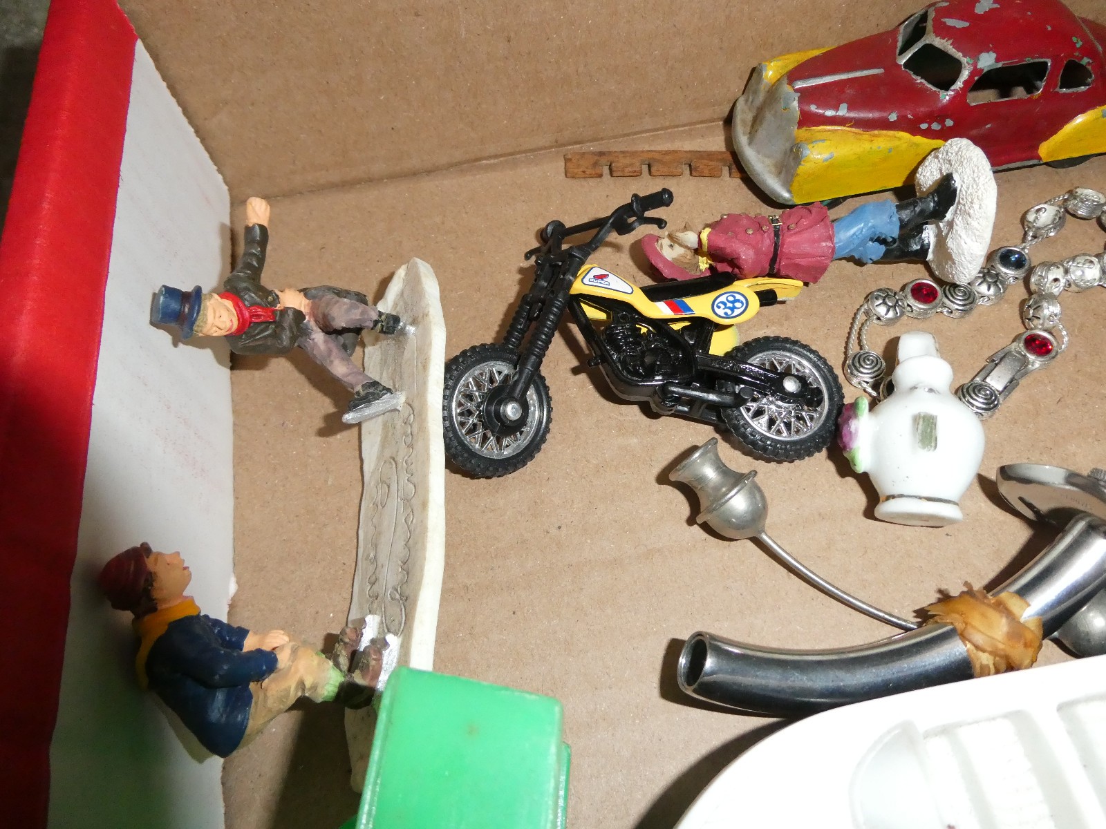 Vintage Junk Drawer Lot of Figurines Collectible Toys and More #2