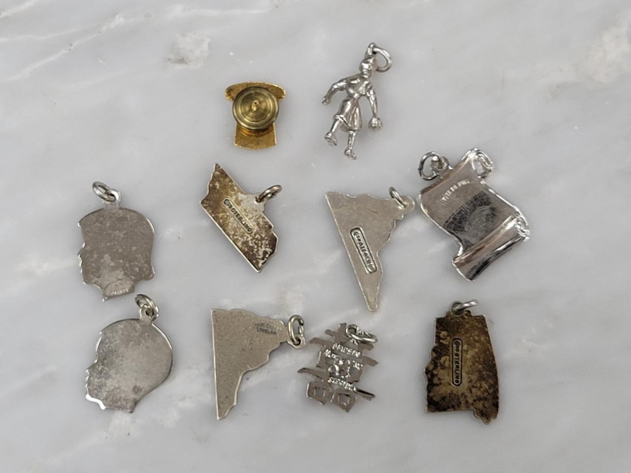 Dealer’s Lot of 18 Sterling Silver Miscellaneous Items ~ 40.7 grams ~ 10-E747