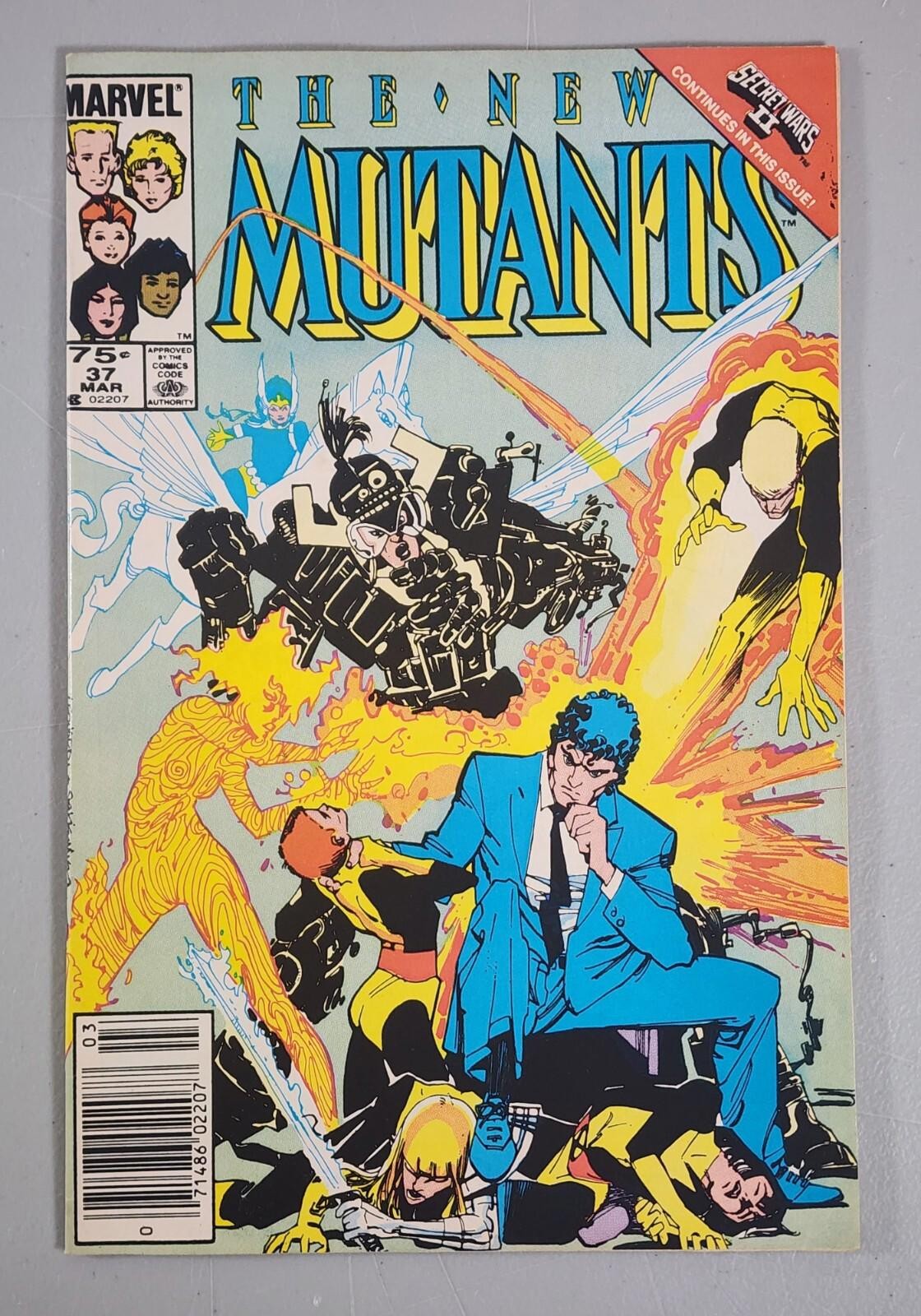 New Mutants #34 37 43 46 Newsstand Marvel 1985 Chris Claremont
