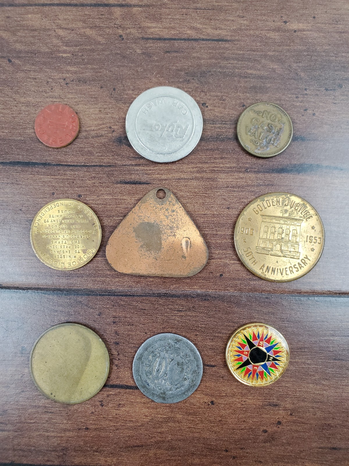 Vtg Tokens Coins Medallions Lot George Washington Missouri D.C. Philadelphia