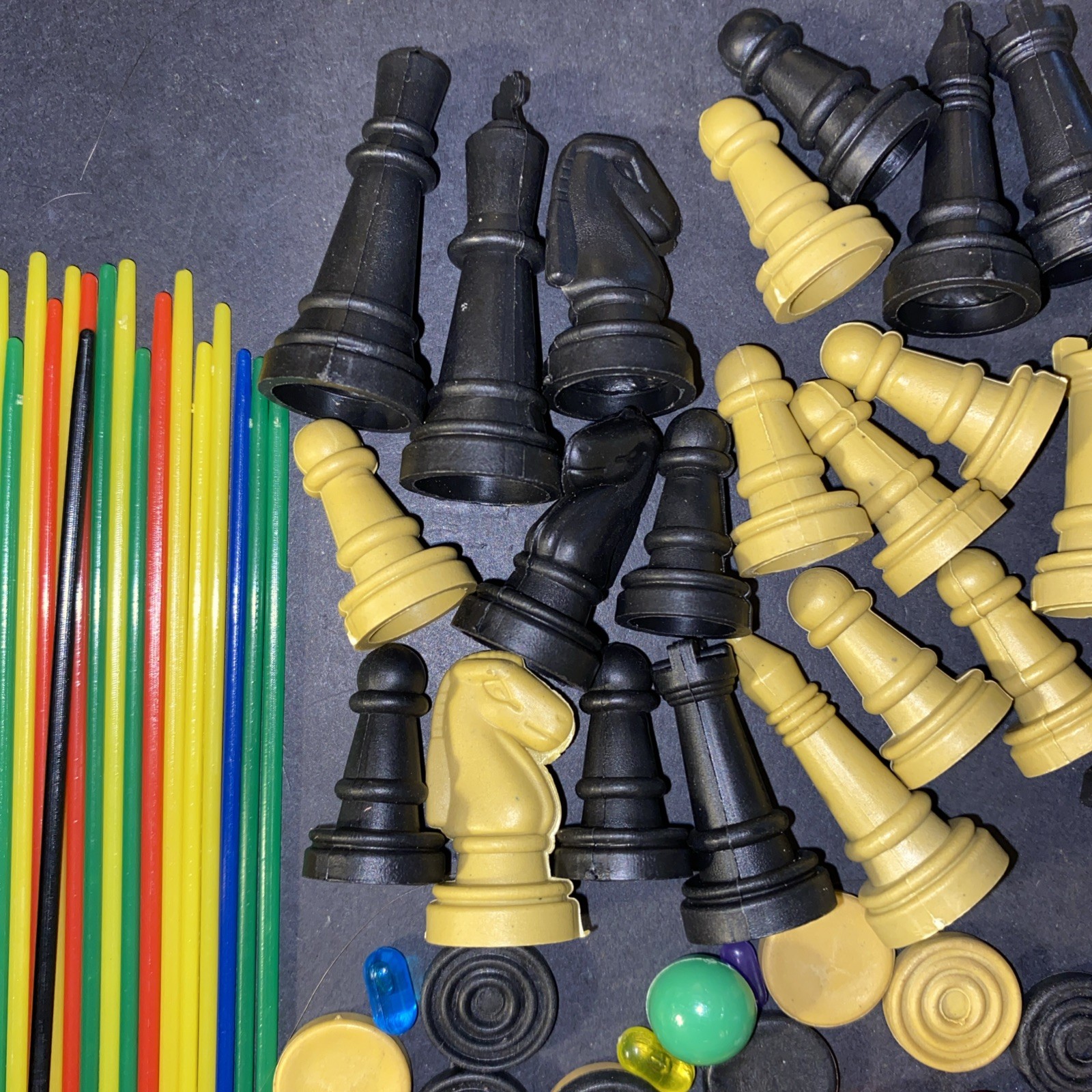 Junk Drawer Plastic Game Piece Lot