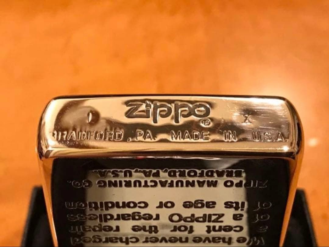 zippo limited edition serial number silver wrapped made in 1994 in good