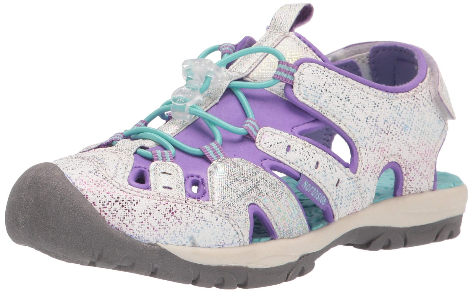Northside Girls Athletic Sandal White Standard Functional Mixed Materials