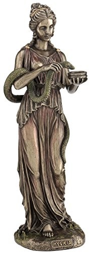 Hygeia Greek Goddess of Health Statue Sculpture