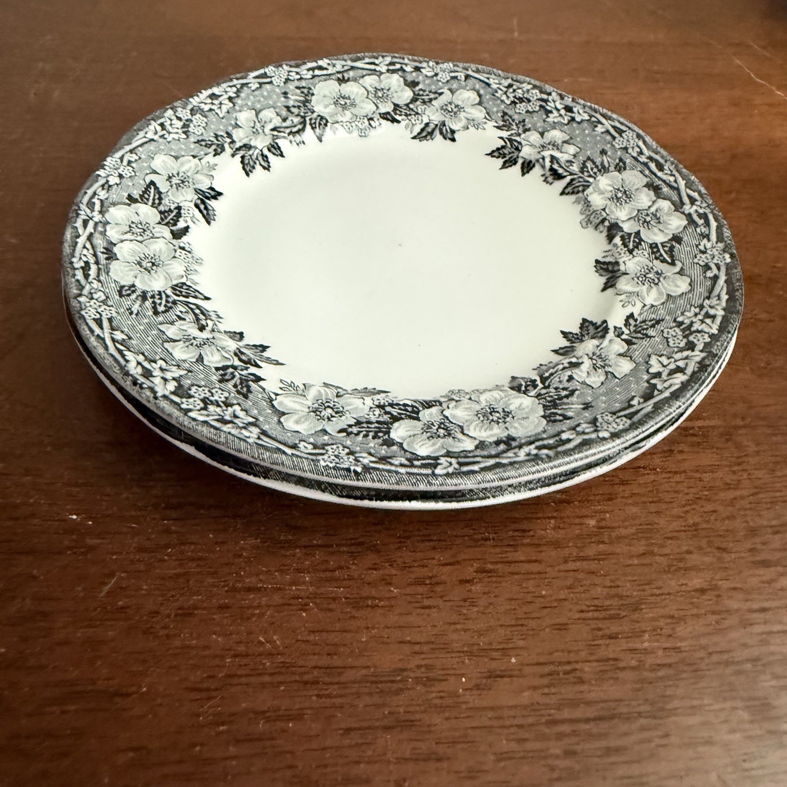 Vintage Enoch Wedgwood Malverne 5.5” Dessert Plate England Lot of 2