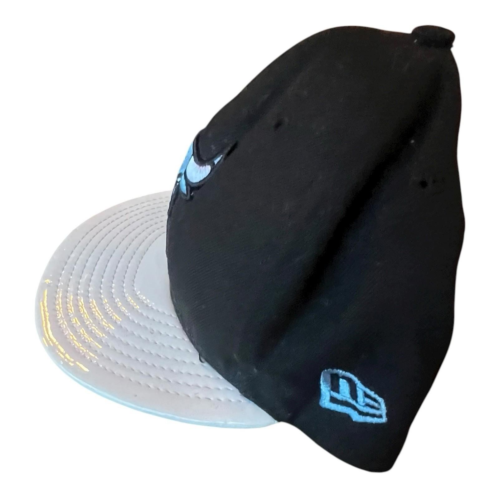 Chicago Bulls Hat SnapBack Blue NBA Basketball Windy City White Brim Rare