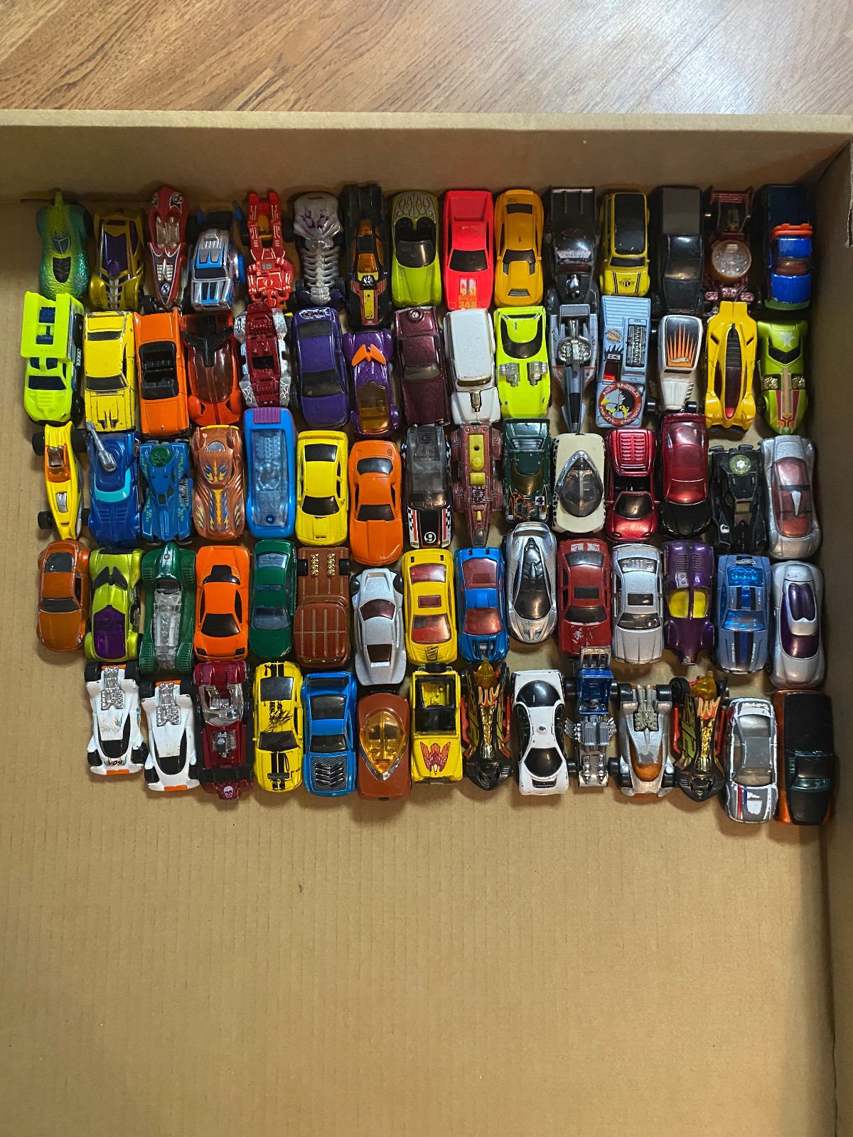 Huge Hot Wheels Toy Car Truck Some Vintage Collection Lot of 74 Vehicles Cars