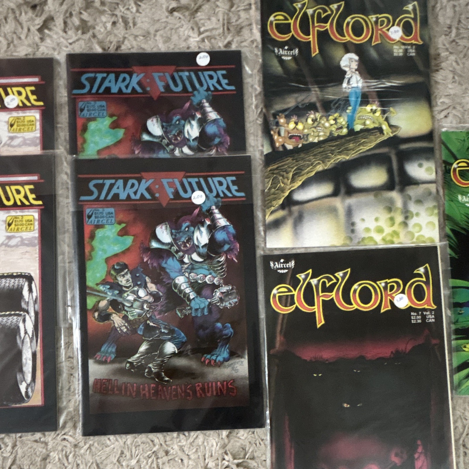 Stark: Future & Elflord Comic Lot – Multiple Issues (Aircel)