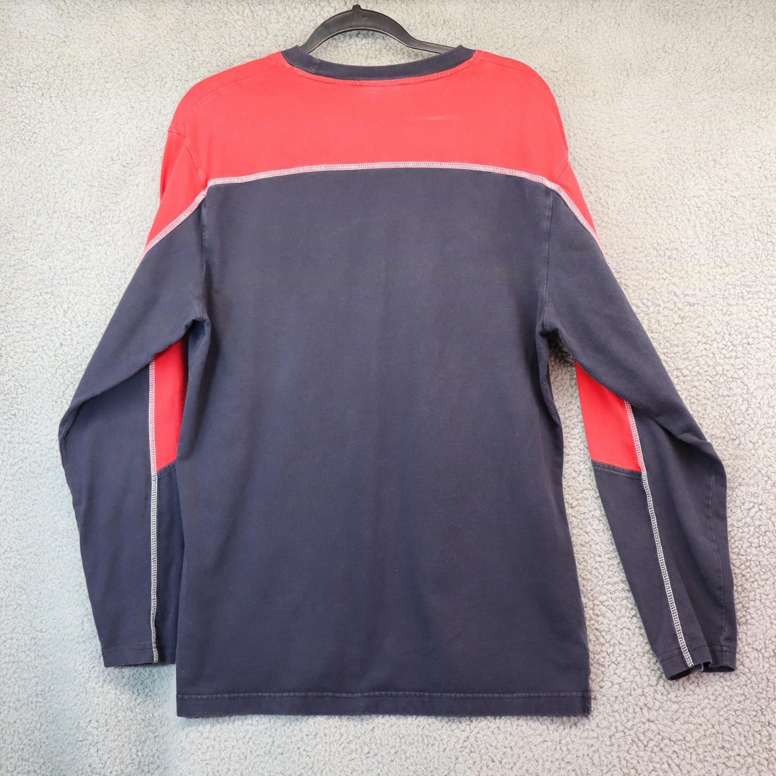 Reebok Atlanta Falcons Medium Black Long Sleeve Shirt Vtg