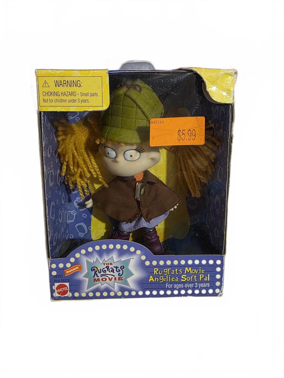 Vtg Rugrats Movie Angelica Soft Pal Doll