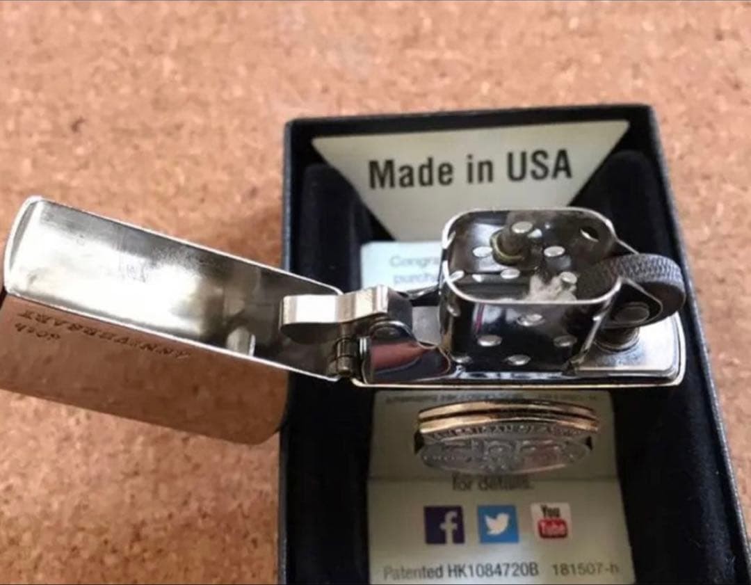 Zippo 1937 Replica 60th Anniversary Model with Serial Number Made in 1997 in