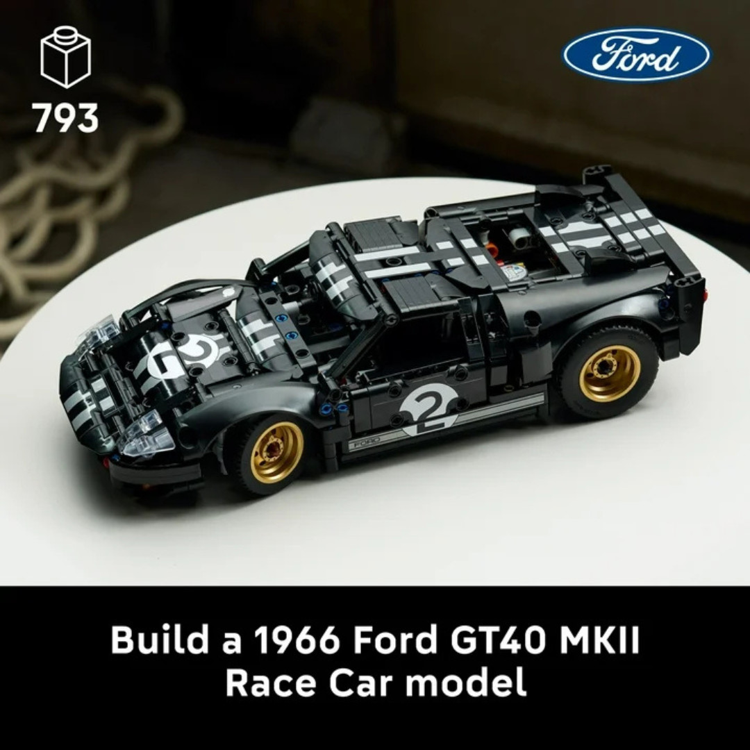 LEGO #42223: 1966 Ford GT40 MKII Race Car: Brand New in Box!
