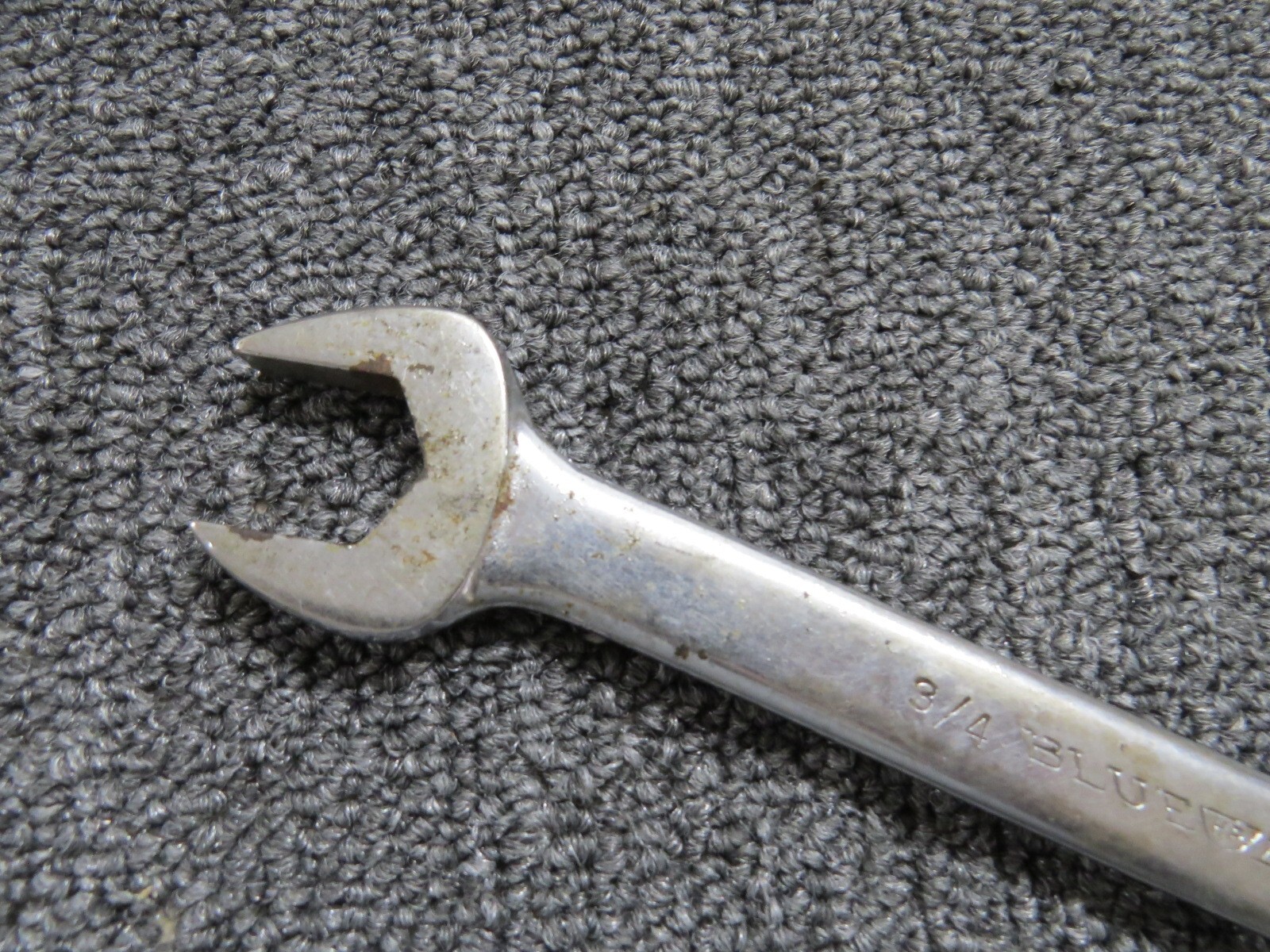 Vintage HP Blue Line 3/4″ Combination Wrench CW24 Chrome 12 Point