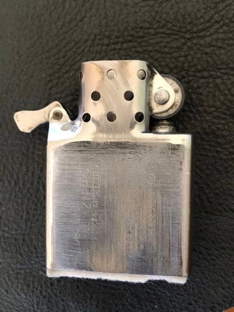 Zippo Zippo Corporate Vintage Logo Metal Paste Made in 1961